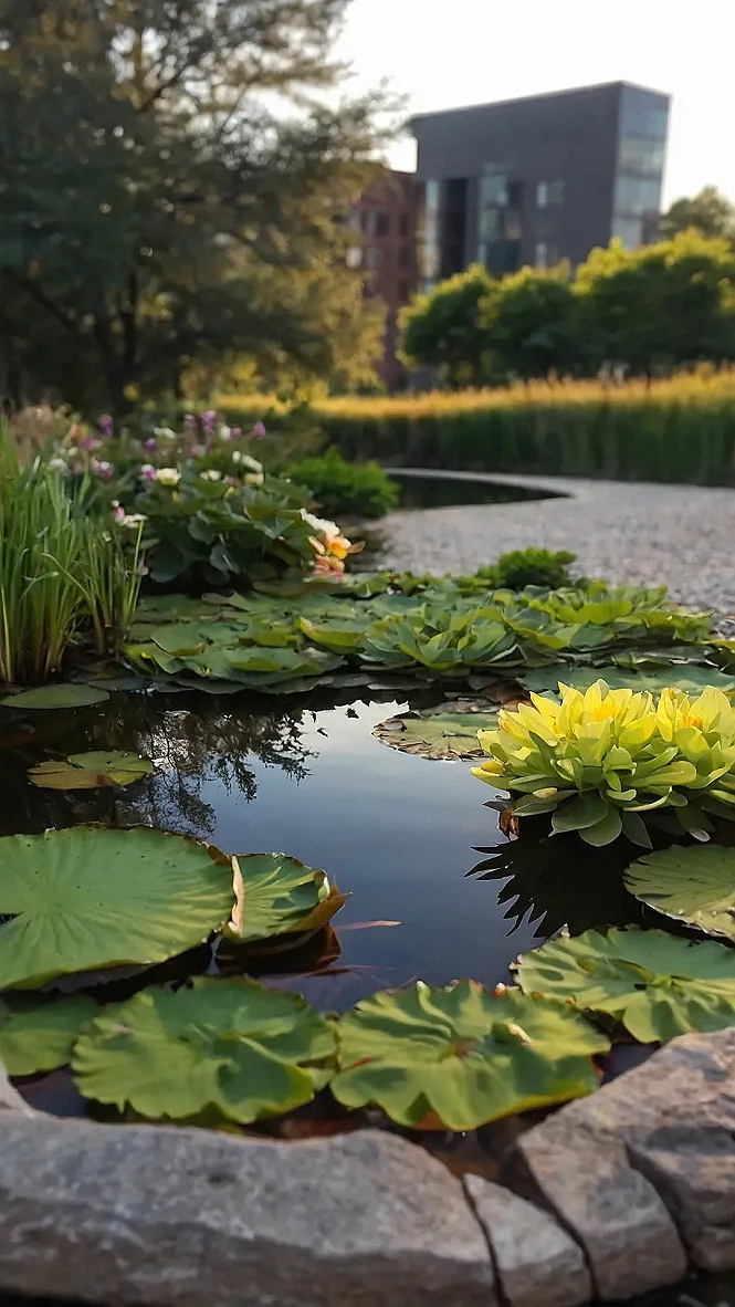 Peaceful Pond Paradise