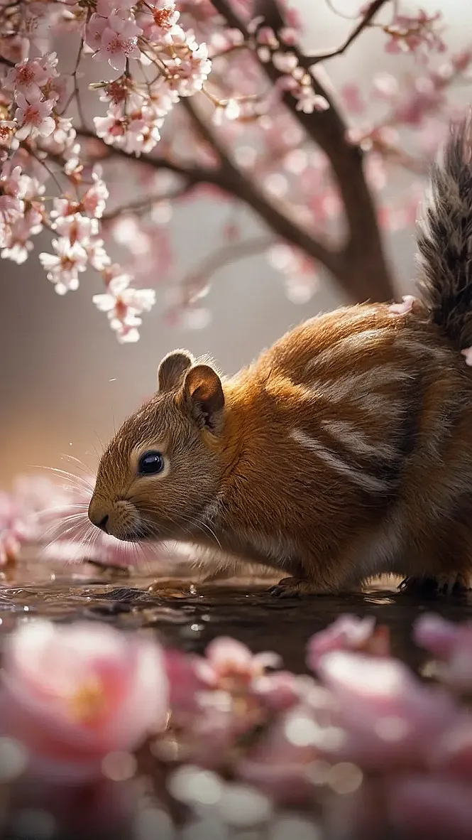 Pink Dream Squirrel