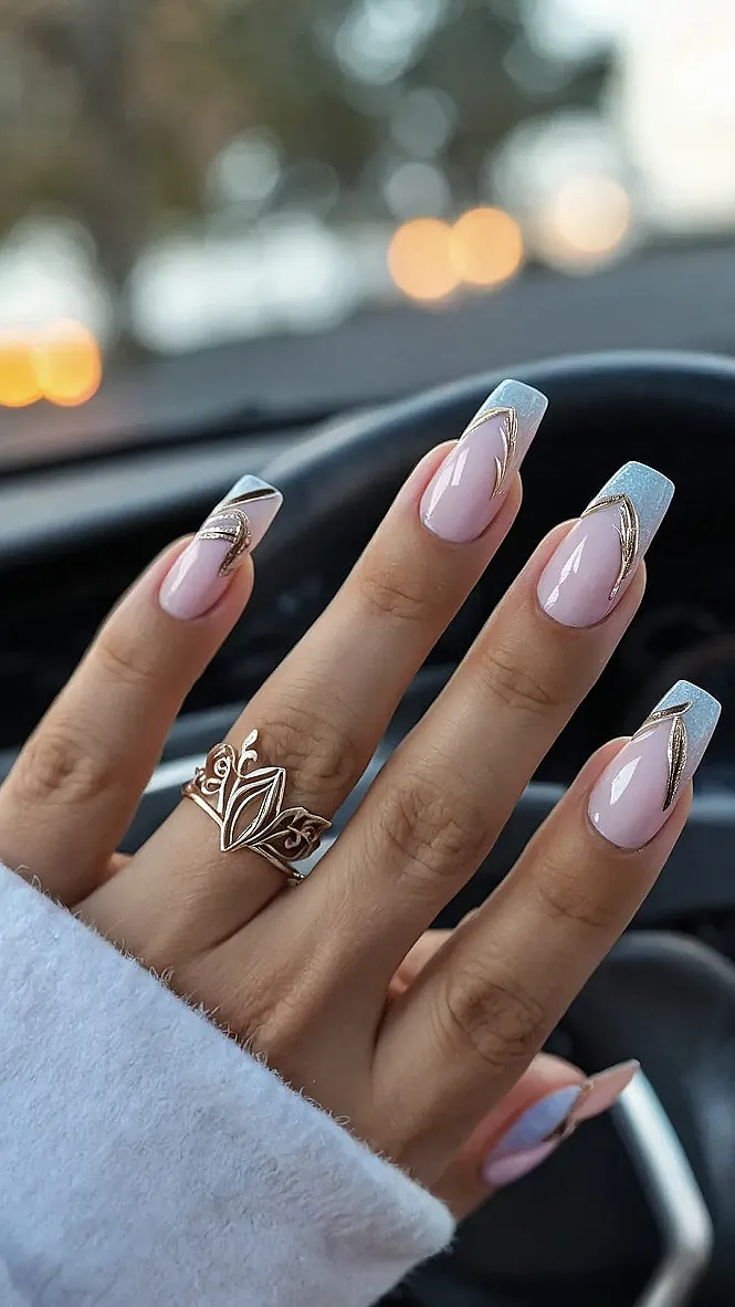 Fancy Pink Tips: