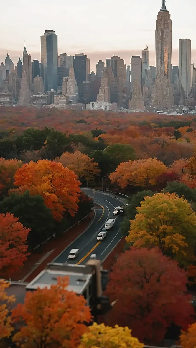 New York's Autumn Kiss