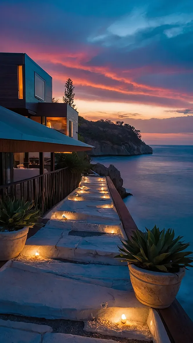 Sunset Stairway: