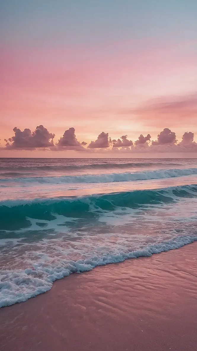 Pink Sunset Dream: