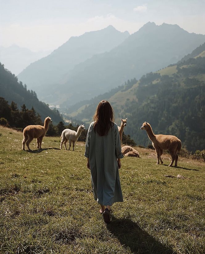 Alpaca Encounters: Peru's Charming Landscapes & South America Travel Aesthetic