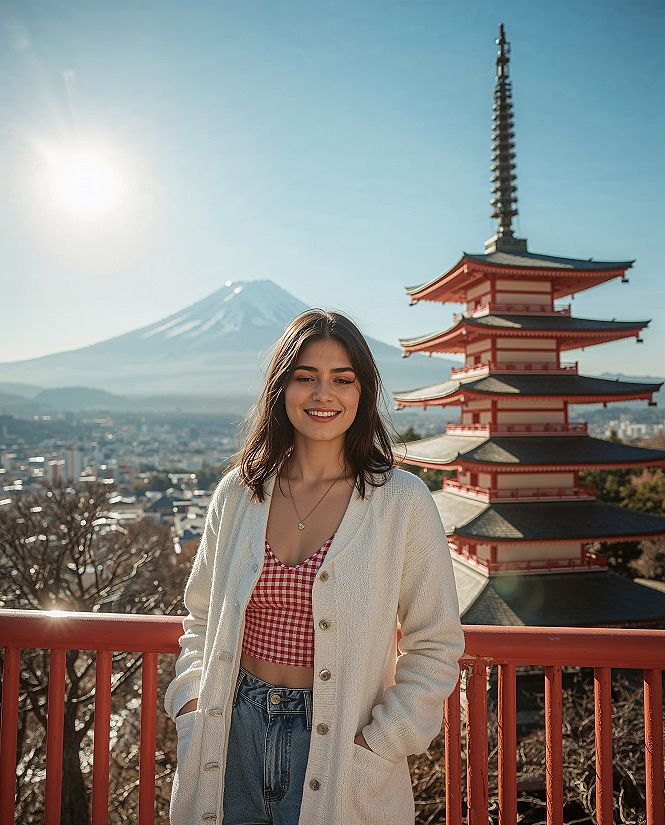 Iconic Tokyo Views: Pagoda Perfection & Mount Fuji Photo Ideas
