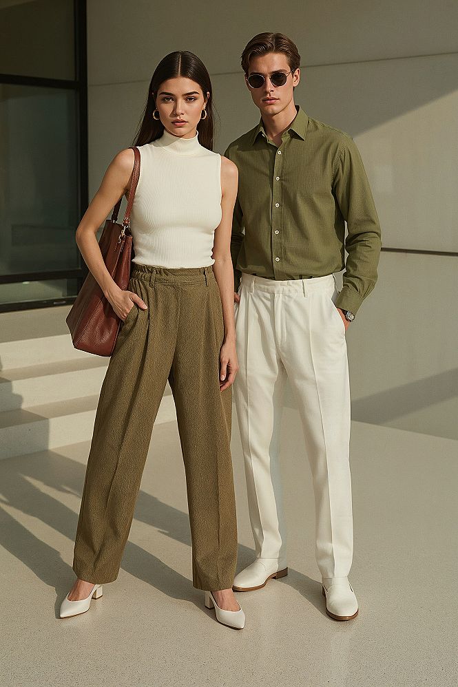 Chic Couple Outfits: Modern Business Casual Style Guide