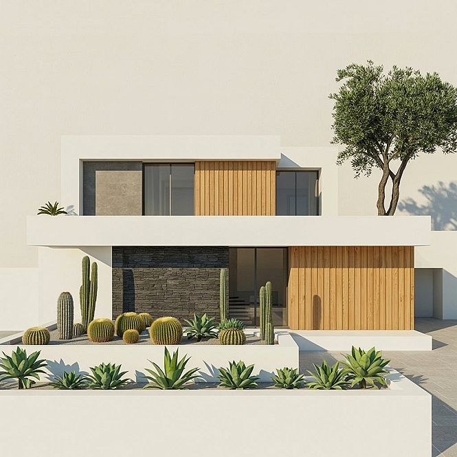 Modern Villa Elevations: Luxury Home Design Concepts
