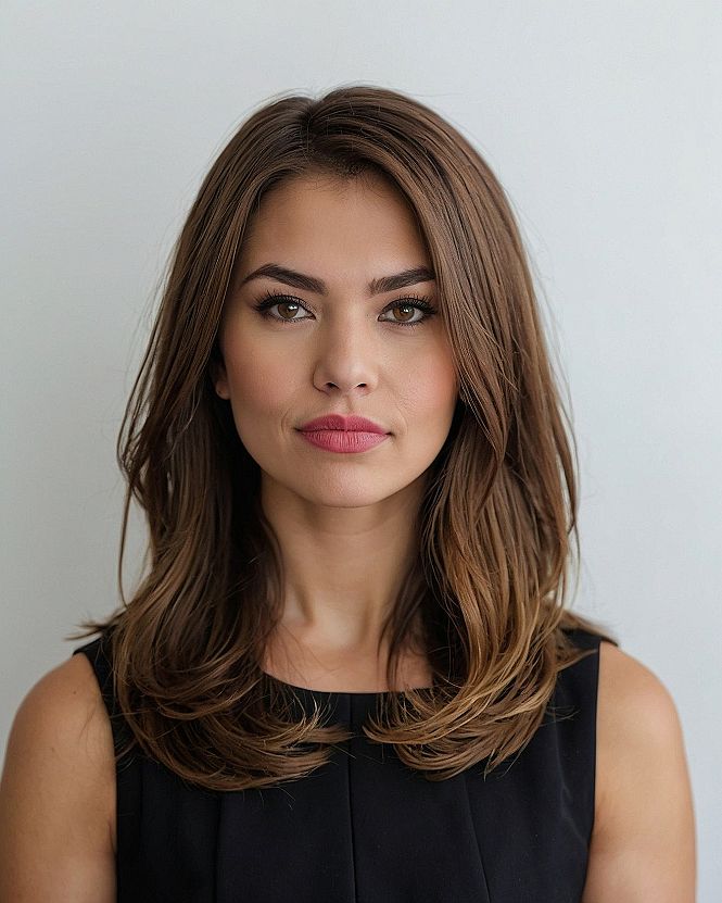 Why Front Layers Transform a Medium Length Cut