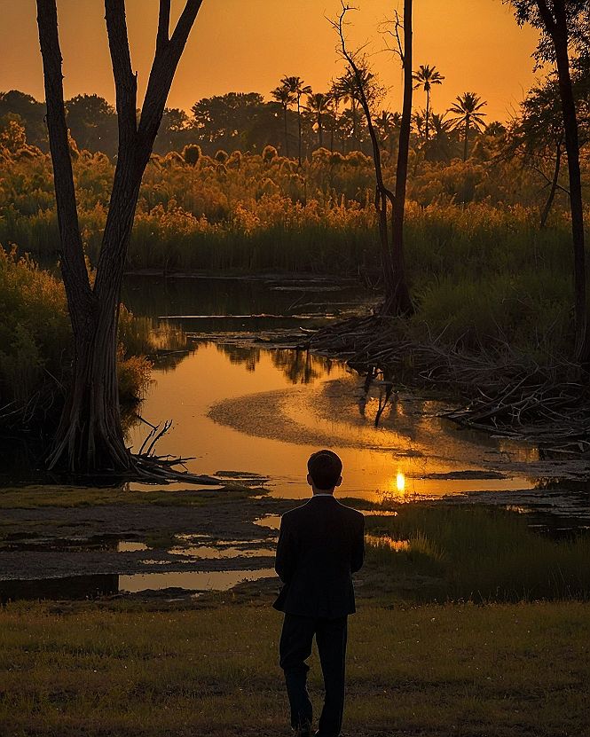 Finding Moody Reflections Along Wet Nature Trails
