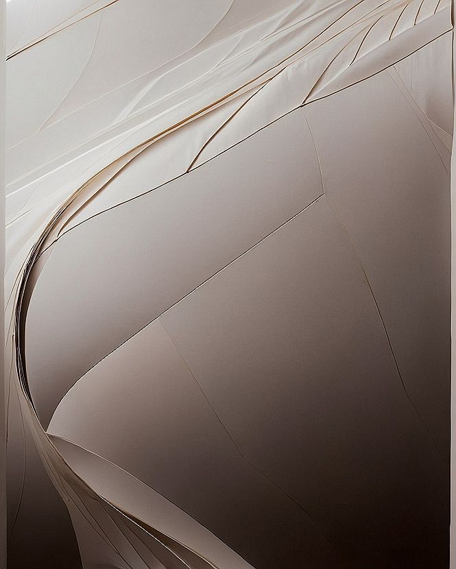 Minimalist Paper Art Backgrounds for Clean iPhone Screens