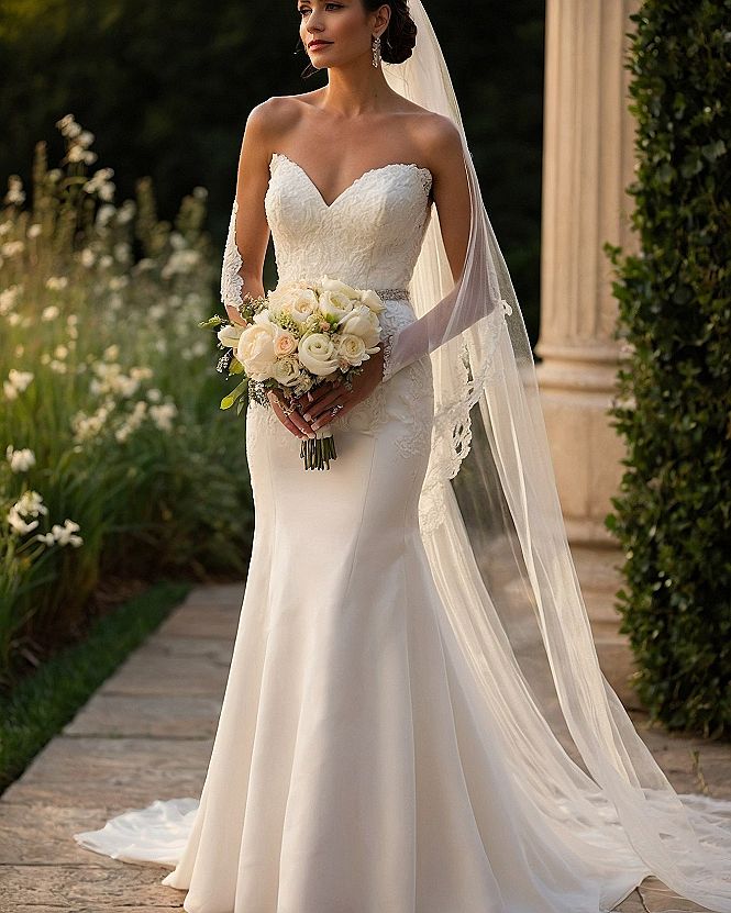 Choosing a Strapless Bridal Dress With Detachable Long Sleeves