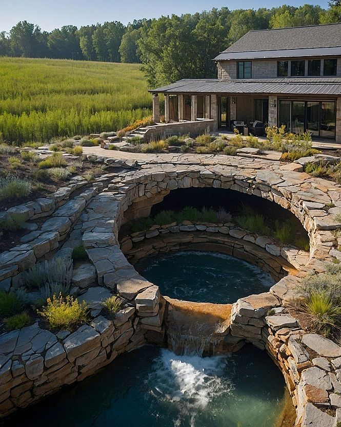 Creating Natural Stone Water Features Around Your Cottage