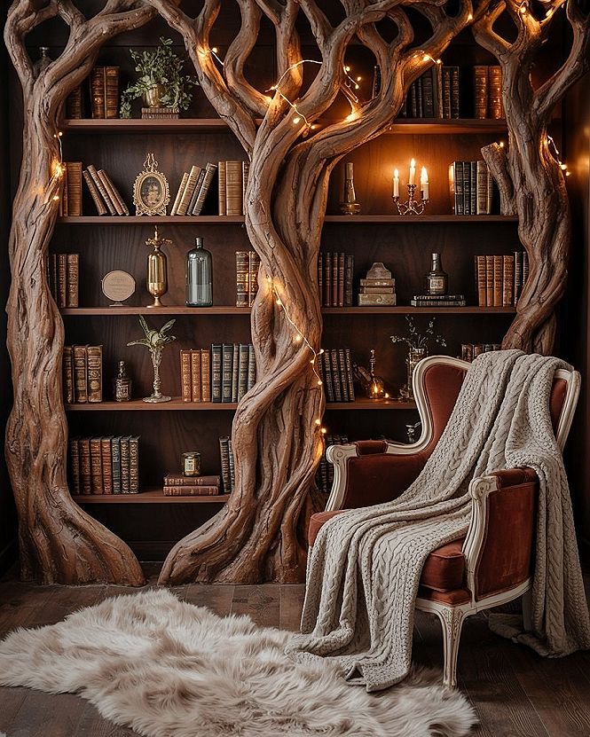Fairytale Nook: The Ultimate Cozy Home Library Design for a Pretty Room