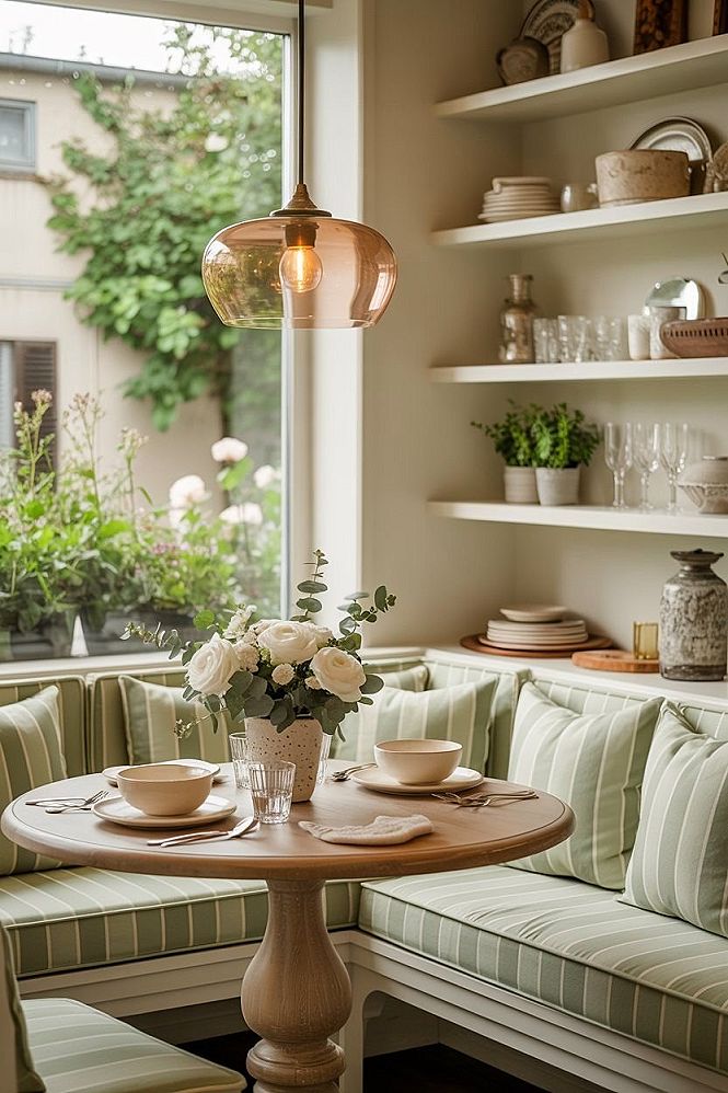 Banquette Dining Nook: Cozy Kitchen & House Vibes Interior Design Secrets