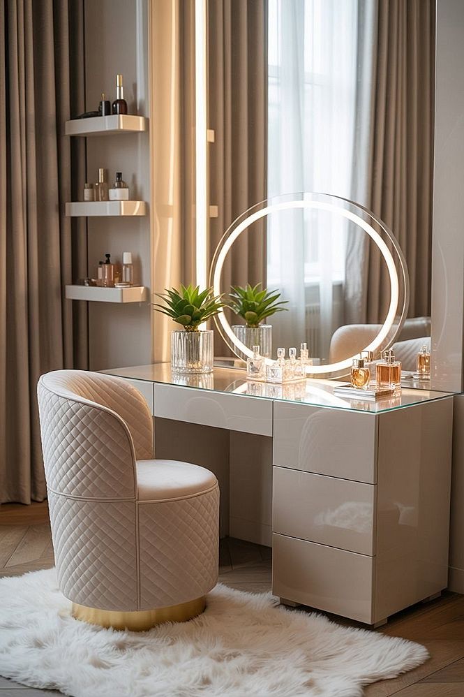 Luxury Dressing Tables: Chic Bedroom Make-Up Station Ideas
