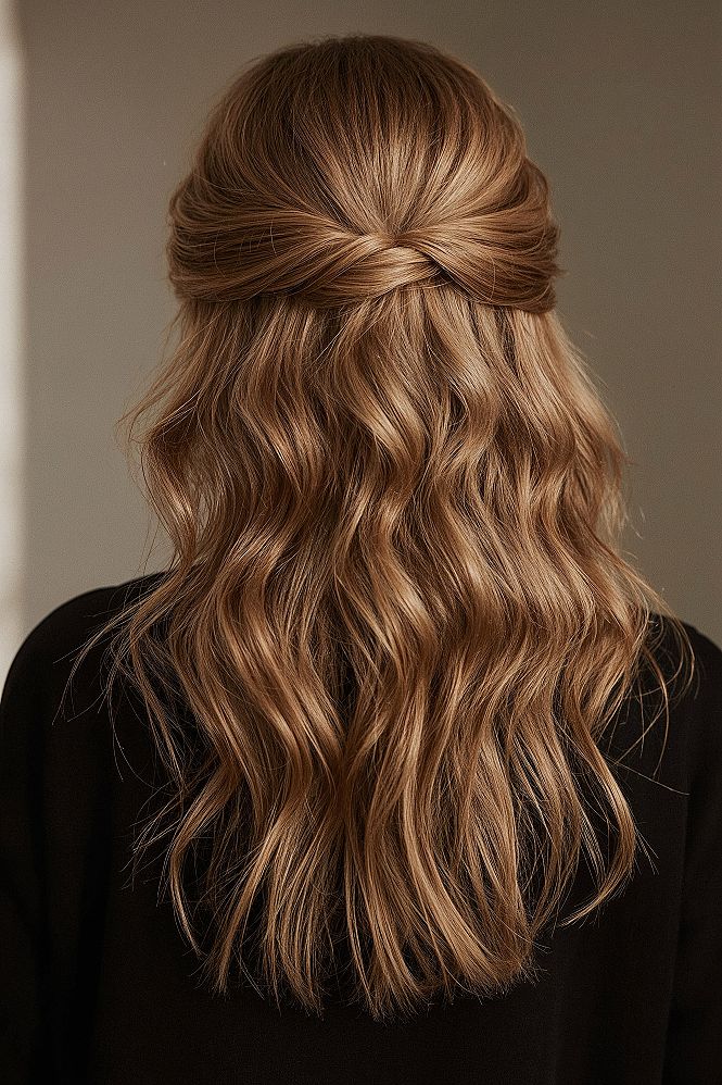 Elegant Half-Up Styles: Your Perfect Wedding Guest Hairstyle