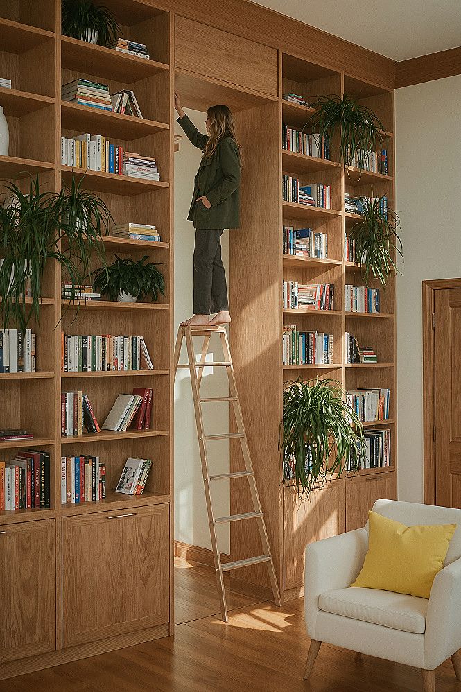 DIY Wall Library Shelves: Creative Bookcase Ideas for Small Rooms