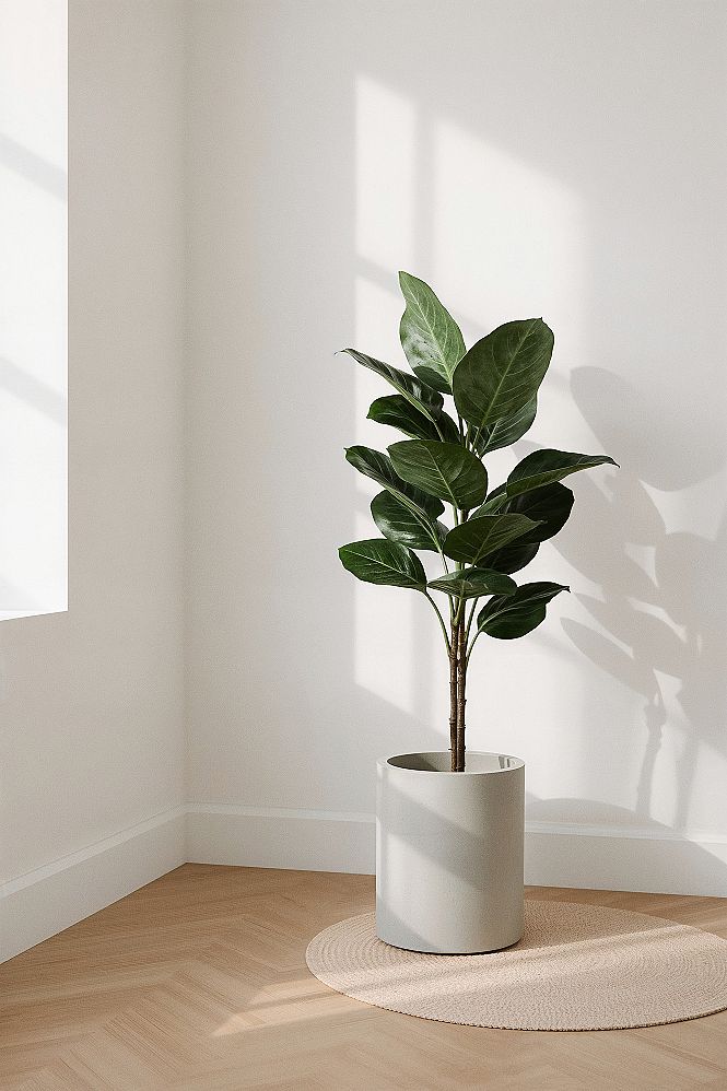 Minimalist Living Room Plants: Aesthetic Serene Space Ideas