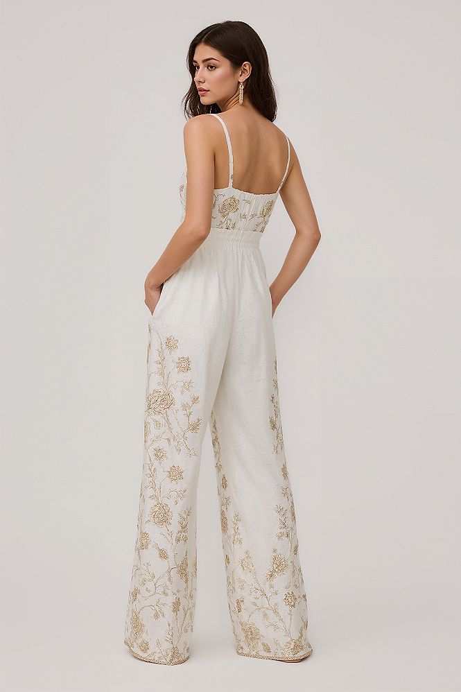 Embroidered Jumpsuit: Stylish Alternative for Homecoming & Elegant Events