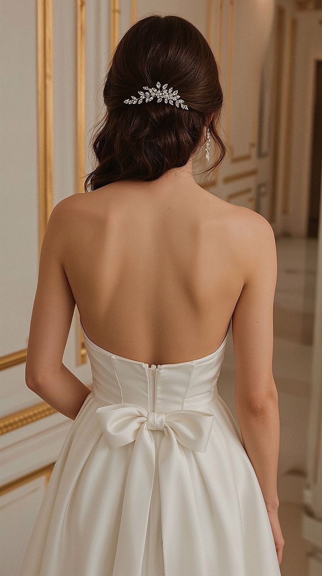 Princess Bridal Hairstyles: Regal Half Up Half Down Wedding Hair