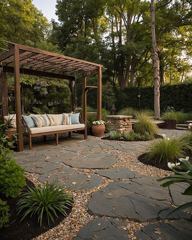 Selecting Stone Pavers and Pebbles for Front Yard Pathways