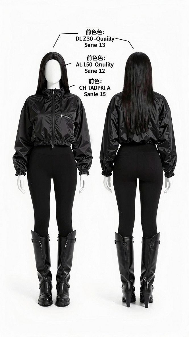 Selecting a Cropped Windbreaker for Windy Autumn Days