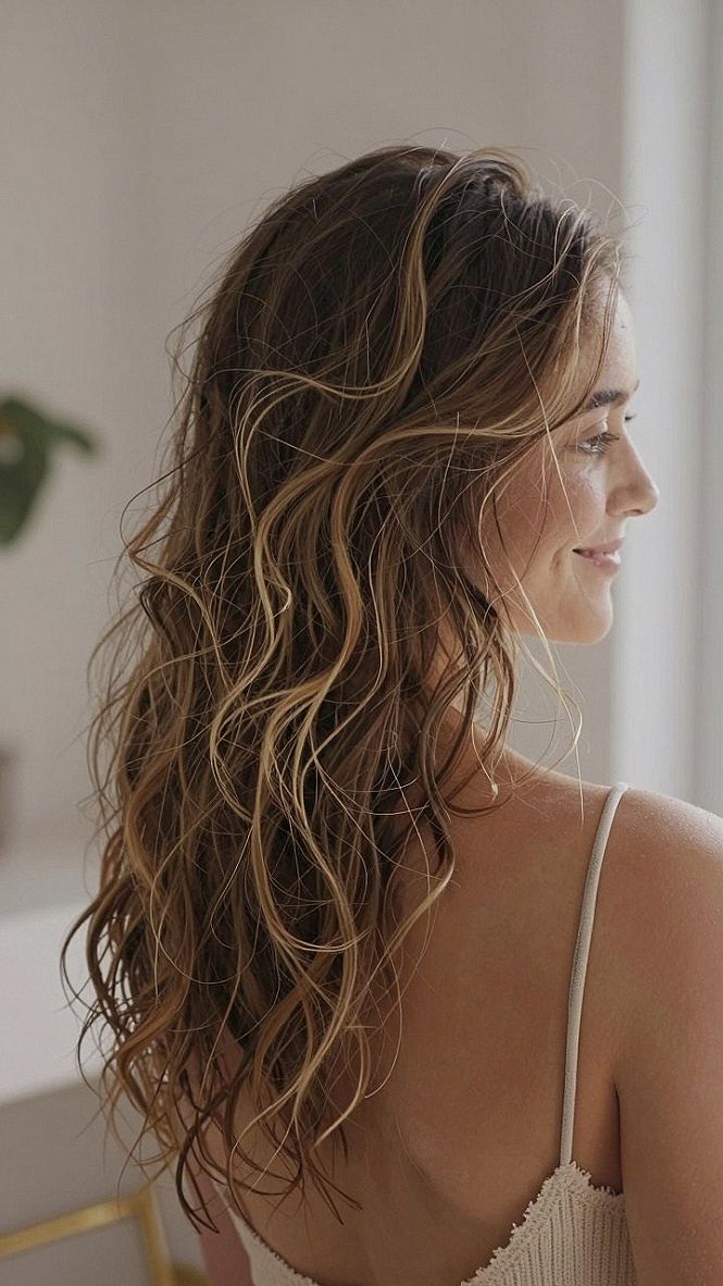Choosing Wavy Flowing Half Up Wedding Styles