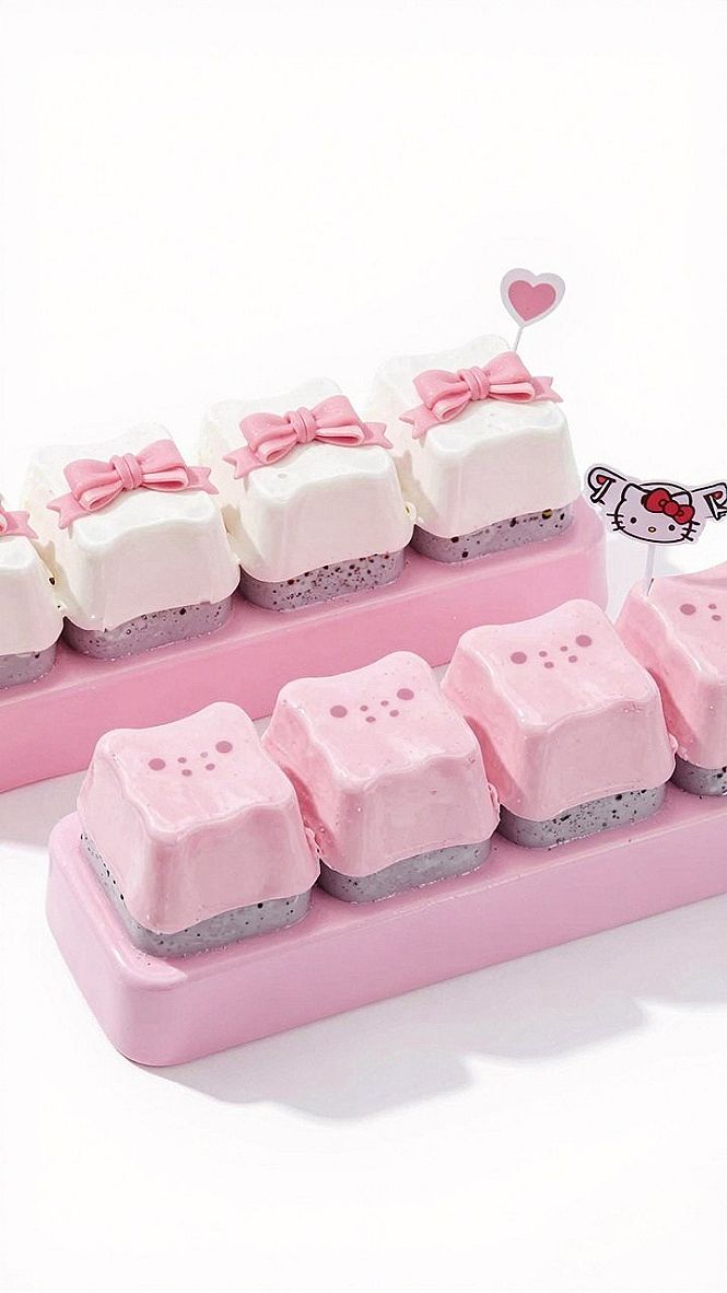 Choosing Cute Bow and Keycap Pink Wallpaper Themes