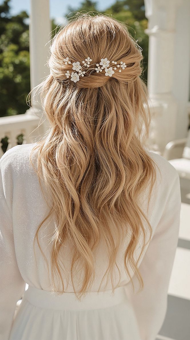 Blonde Wavy Hair: Stunning Prom & Wedding Hairstyles