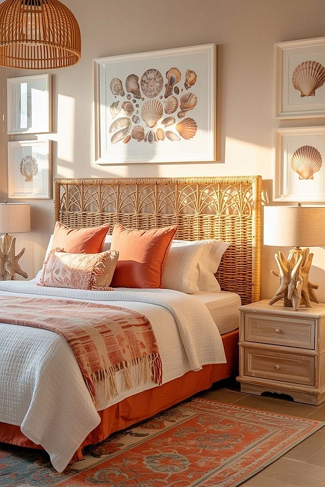 Seashell Room Aesthetic: Charming Coastal Bedroom Decor