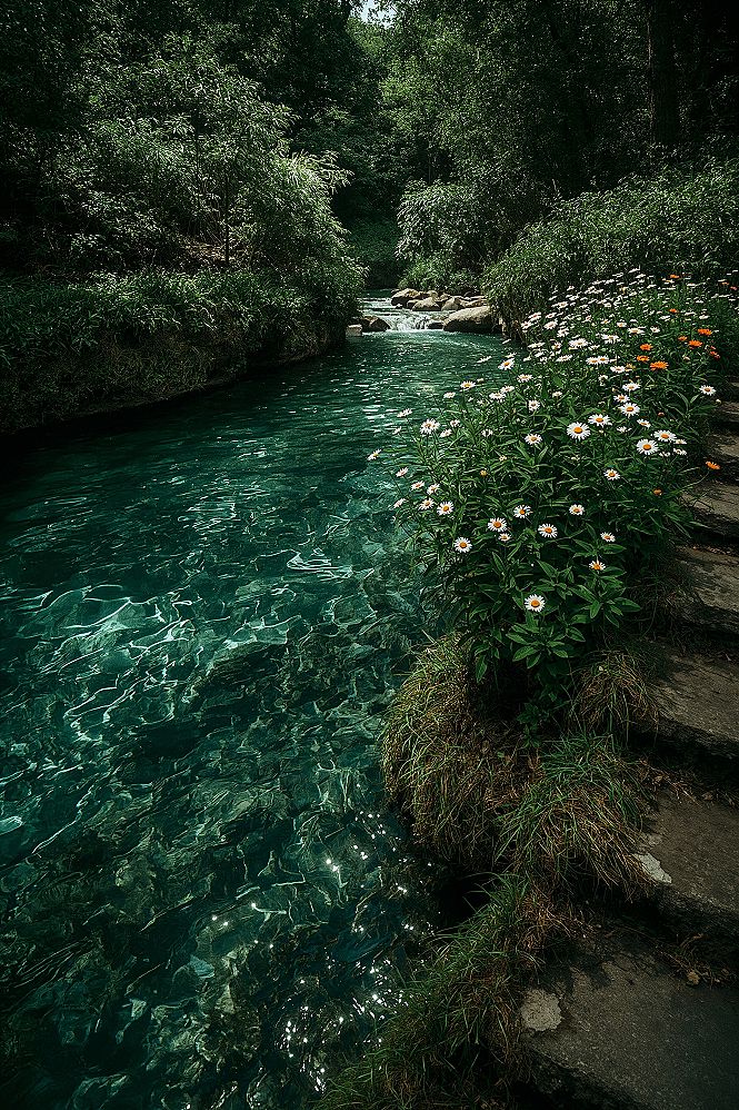 Fantasy Forest Landscapes: A Springtime Dream
