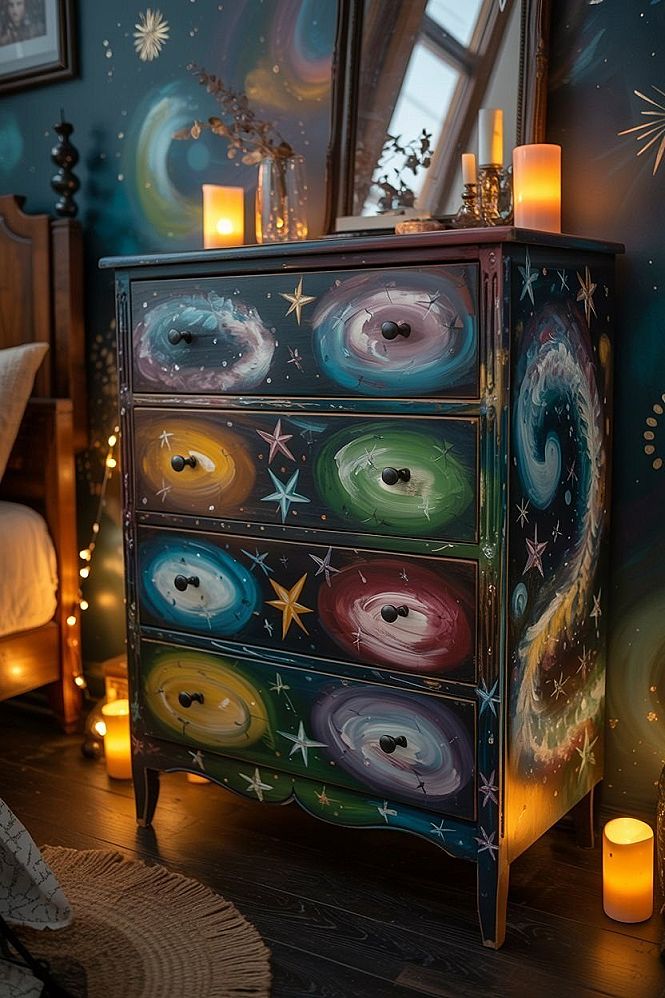 Whimsigothic Furniture Magic: Transforming Your Star Dresser DIY