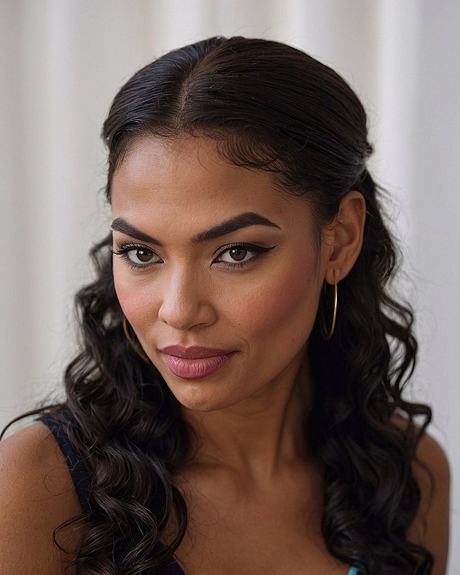 Maintaining Sleek Roots With Curly Wedding Hair