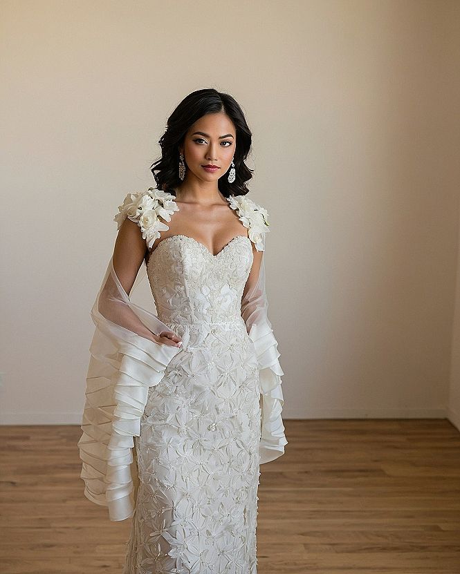 Caring for Lace High Neck Long Sleeve Boho Wedding Gowns