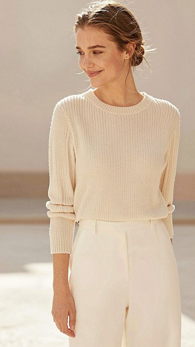 Caring for a Crew Neck Pearl Embellished Bridal Sweater