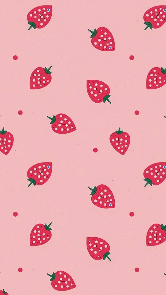 Keeping Cute Strawberry Pattern Wallpapers Clean and Clear