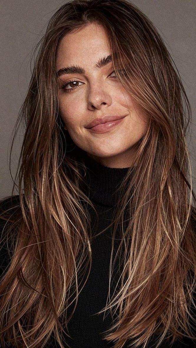 Maintaining Healthy Ends on Long Layered Brunette Hair