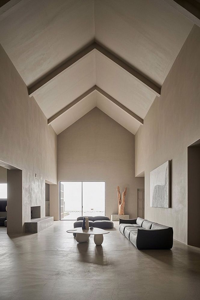 Monochromatic Barndominium: Minimalist Design & Neutral Colors