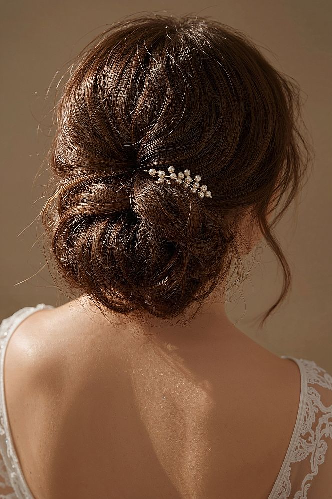 Textured Bridal Updos: Elegant Styles for Your Wedding Party