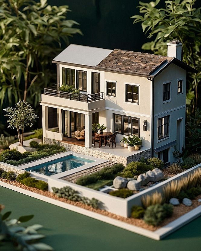 The Serene Village Aesthetic