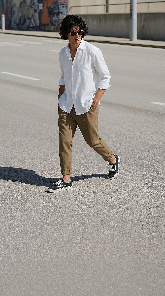 Street Style Outfits for Men: Summer 2024 Urban Vibes