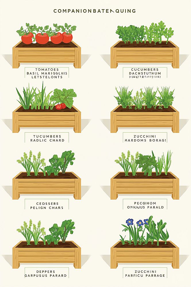 Companion Planting Guide: Bountiful Raised Beds for Your Garden