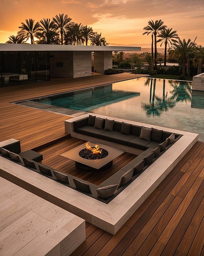 Luxury Pool Area Ideas for Modern Outdoor Living & Entertainment