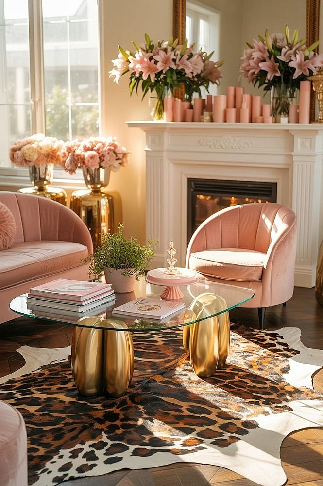 Girly Apartment Decor: Maximalist Dream Home Inspo