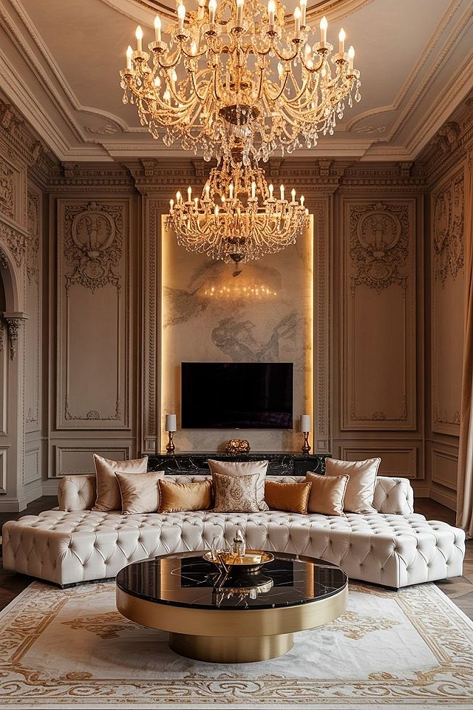 Grandeur Defined: 29 Elegant House Interior Luxury Designs