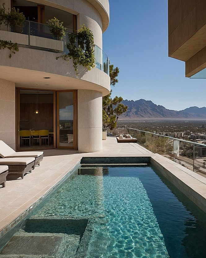 Adding a Cliffside Swimming Pool to Your Coastal Home