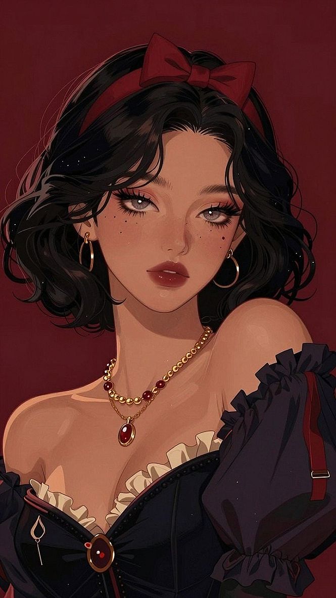 Styling Dark Fairy Tale Characters in Raven Core Art