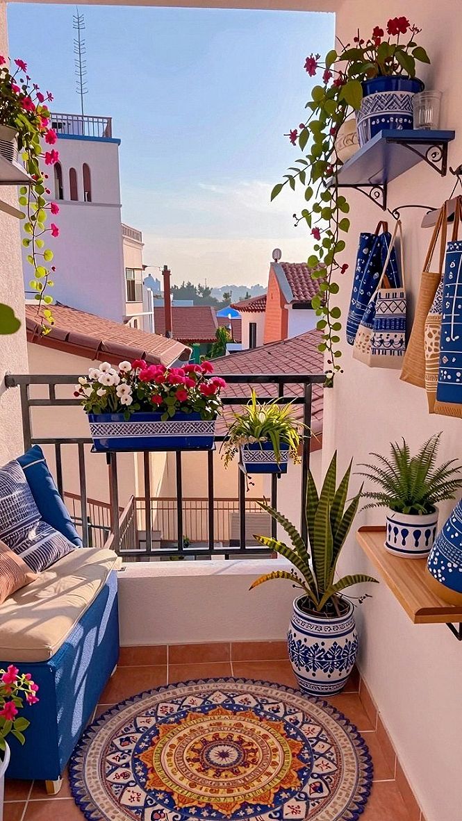 Visiting Mediterranean Balconies and Flower-Filled Terraces