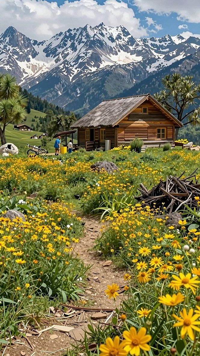 Savoring Mountain Views and Wildflower Trails Near Tofino