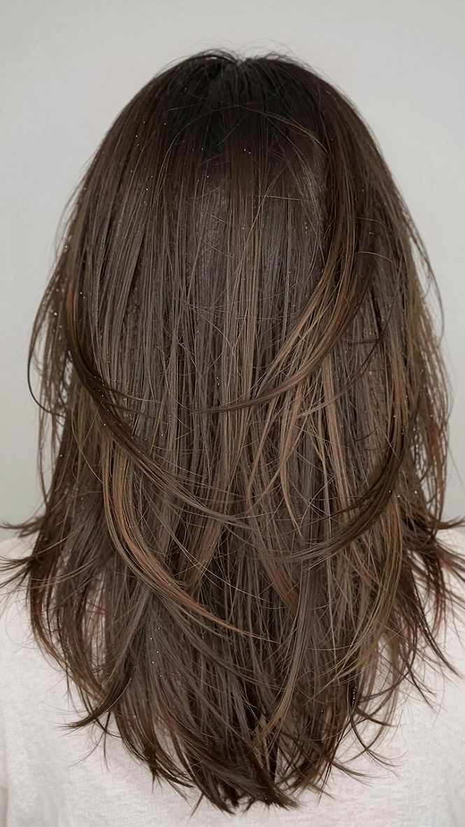 Styling the Crown and Back Sections of Heavy Butterfly Hair
