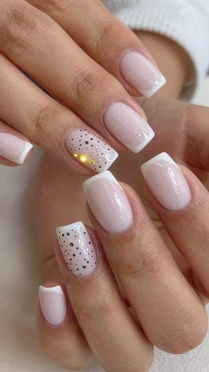 Adding Subtle Metallic Dot Accents to Your Pedicure